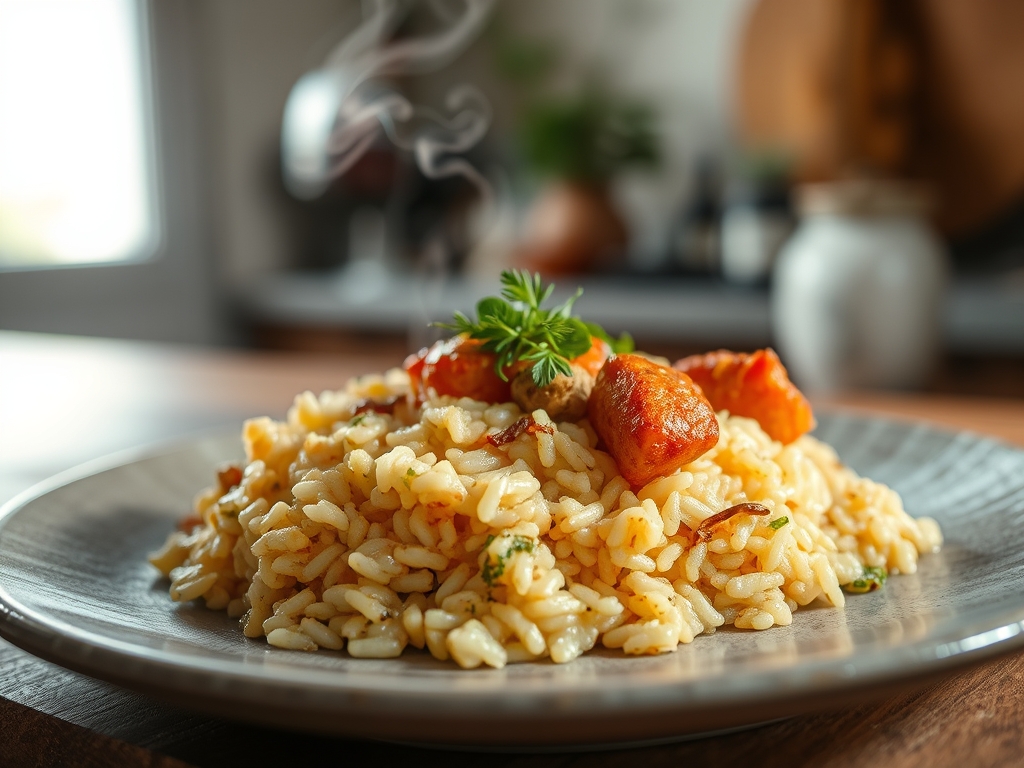 Arroz de polvo malandrinho e calmo