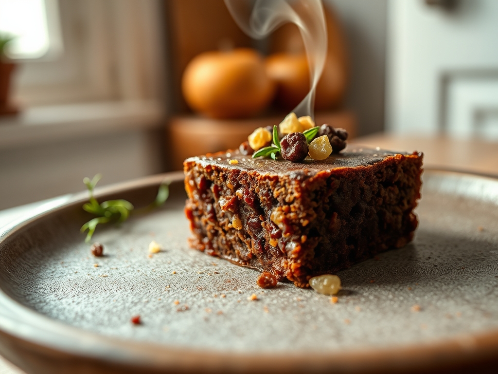 Brownie de cacau e nozes cruas