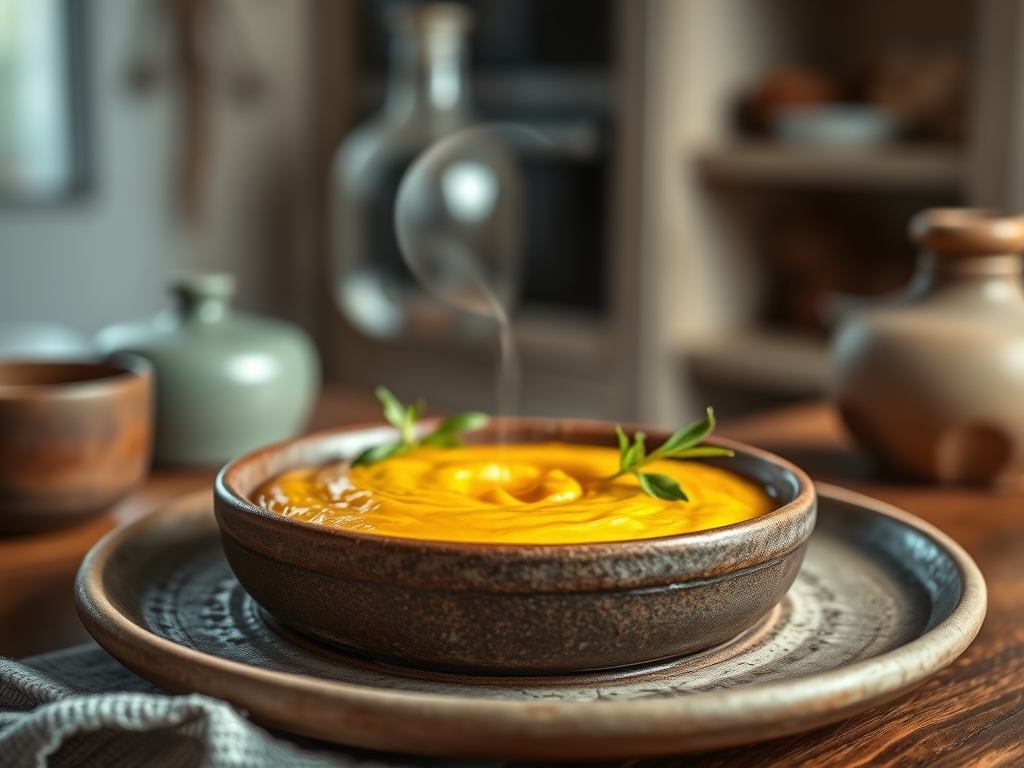 Creme de cenoura e laranja real